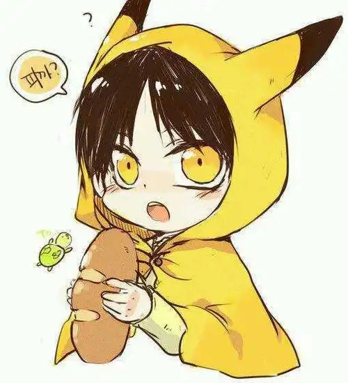 超萌头像头像男动漫呆萌可爱白