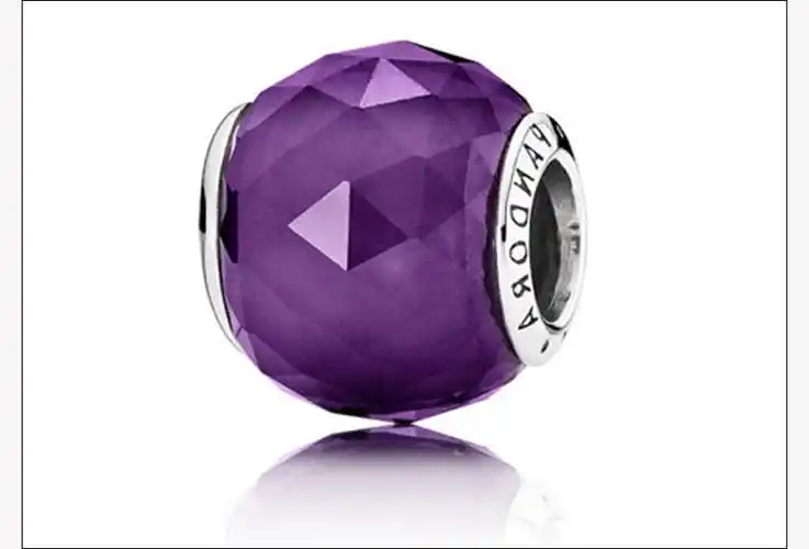 pandora/潘多拉 s925银紫色魅力串珠 791722nrp