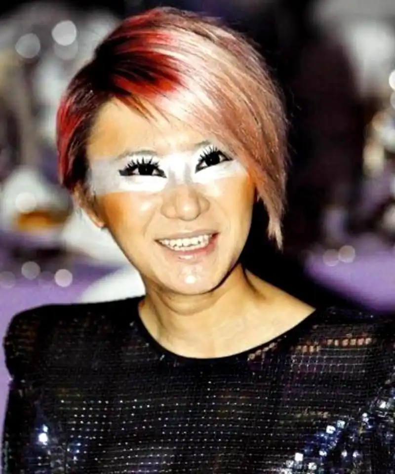 尚雯婕的奇葩造型在那些年里非常引人注目!