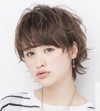 方脸女生长头发稀少适合什么短发发型