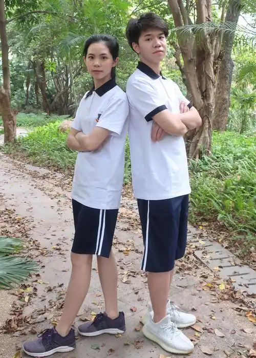 校服男女女生学生东莞市惠州揭阳阳光明光正实校服