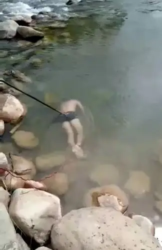 赤石大安溺水男子已找到十分惊辣