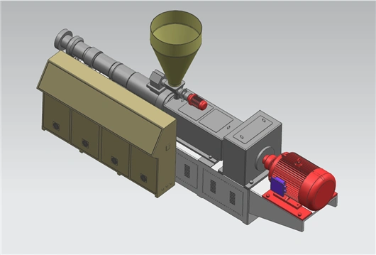 螺旋挤出机模型3d模型下载_三维模型_solidworks模型 - 制造云 | 产品