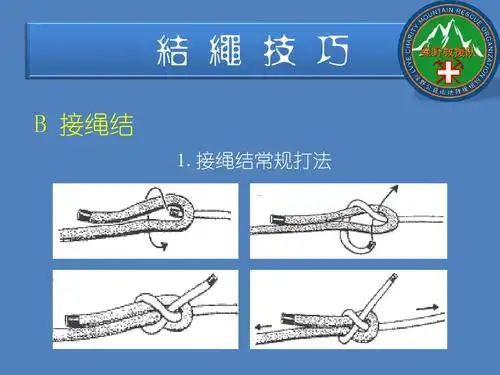 接绳结常规打法