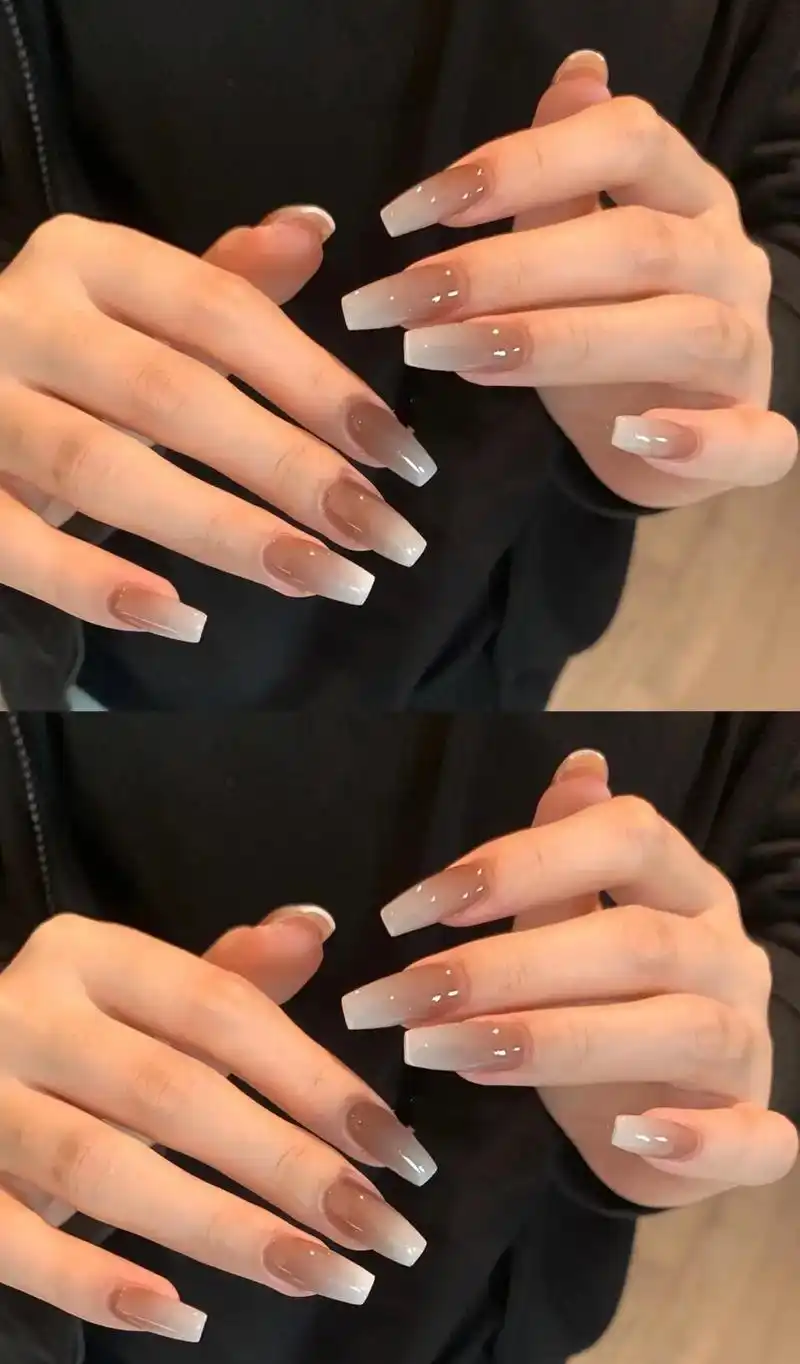 美甲图片 #美甲渐变教程 #美甲款式推荐  - 抖音