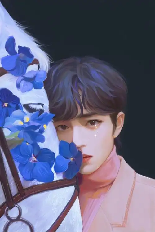 肖战手绘漫画 cr:janjue借个光 - 堆糖,美图壁纸兴趣社区