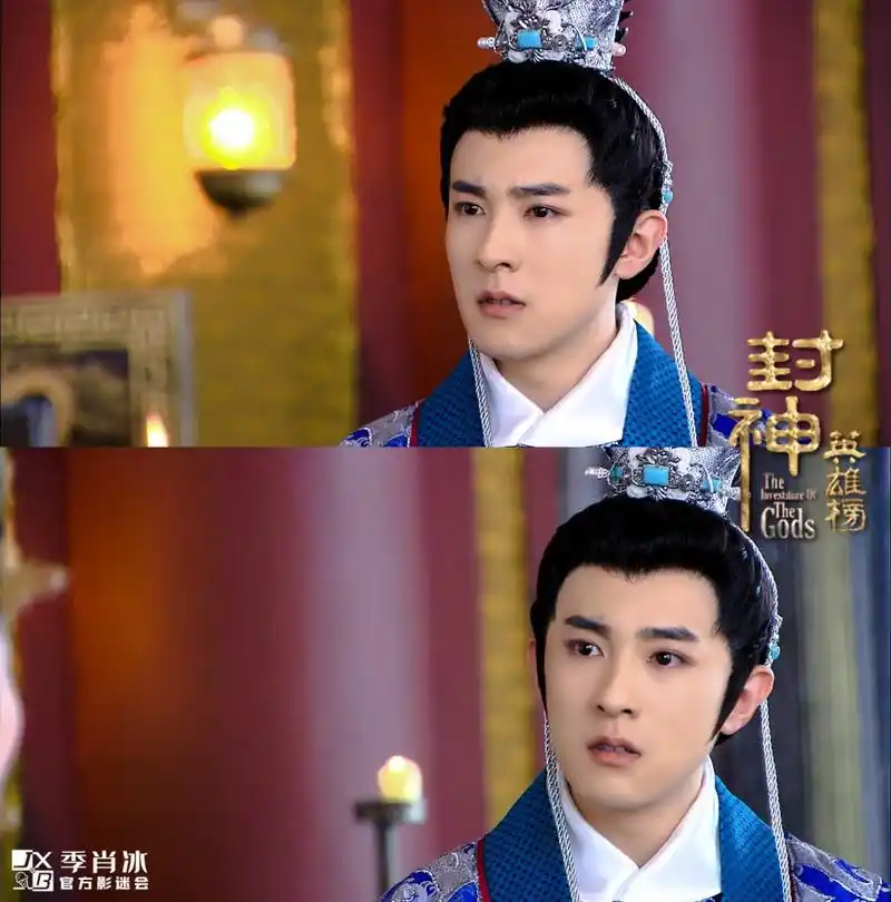 更让人惊艳的是他在张馨予主演的《封神英雄榜》中饰演伯邑考,当年