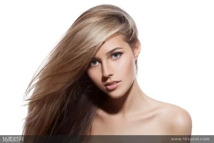 时尚飘逸秀发女人写真高清图片