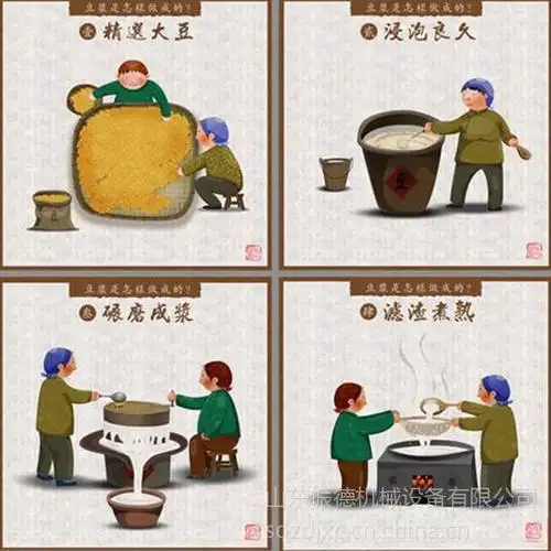 老祖宗石磨机 早餐店高效益石磨豆浆机 振德机械