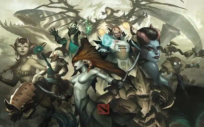 刀塔霸业-圣剑美杜莎4血翻盘