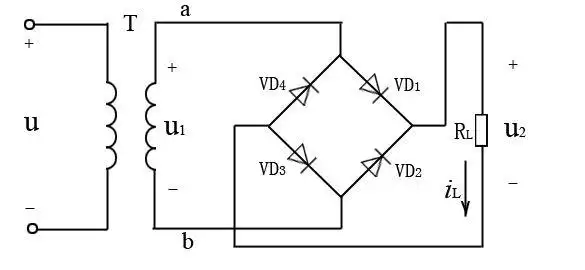 三相桥式整流桥接线图