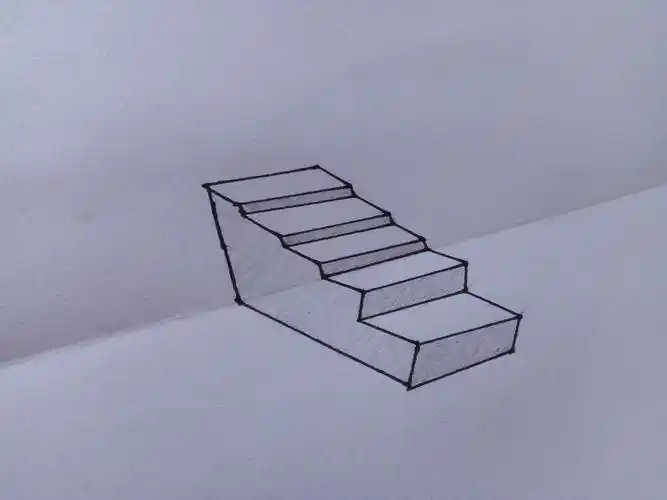 3d立体小楼梯(附教程)