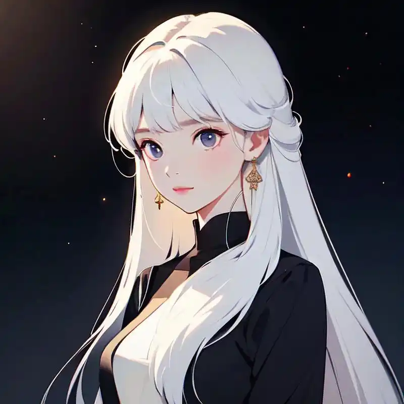 95白发女生头像大赏93