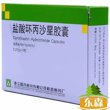 其他 盐酸环丙沙星胶囊 0.25g*10粒