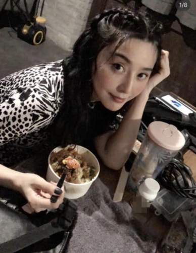 范冰冰晒近照分享减肥秘诀