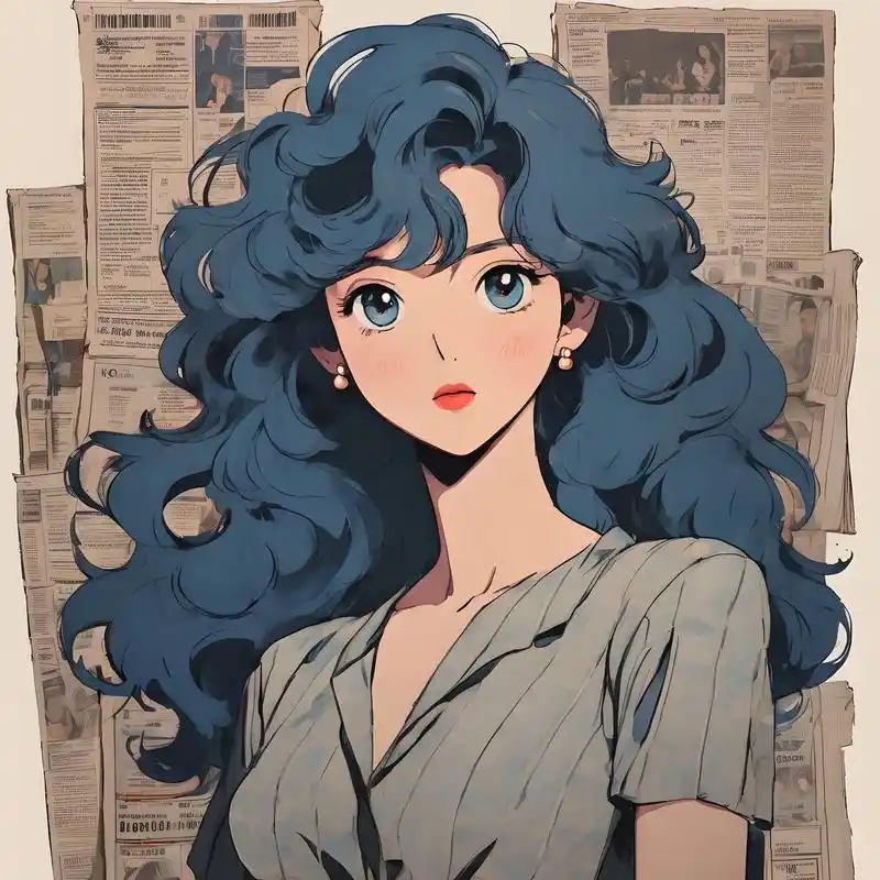 港风复古头像.#上热门话题 #二次元ai绘画 #动漫女生头像 - 抖音