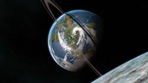 壁纸 行星,地球,空间,黑色背景