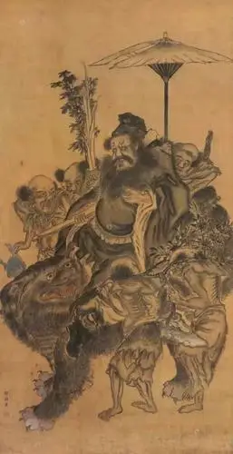 钟馗捉鬼形象出台是佛教和道教竞争的结果