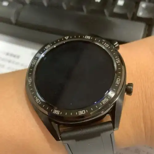 华为/huawei 智能手表 watch gt 运动版 曜石黑 华为智能手表 (两周