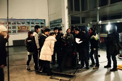 微电影鬼作业曝拍摄现场花絮照片图