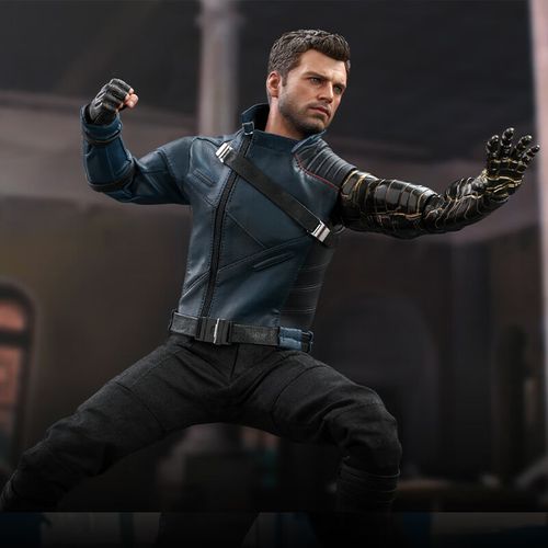 hot toys猎鹰与冬兵 冬兵1:6比例珍藏人偶 冬兵