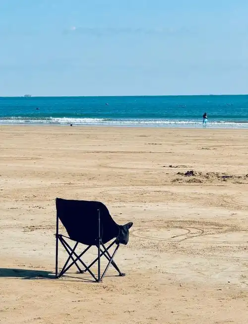 石老人海水浴场:初冬的阳光与海滩美景
