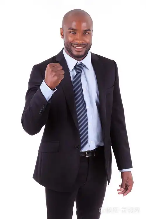 黑色的非洲裔美国业务的人攥紧的拳头-非洲人照片-正版商用图片1c2365
