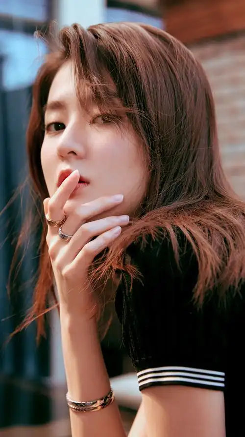 乔欣清新甜美写真手机壁纸