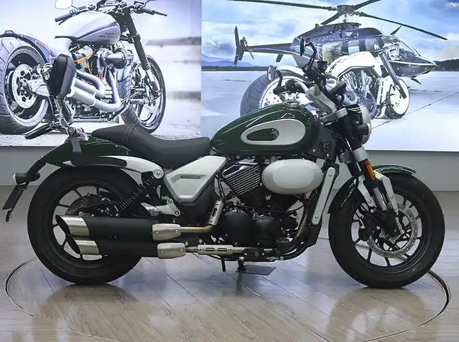 仁民 爵士捷dx250v缸摩托车太子巡航机车 活力橙 250v缸前后abs刹车