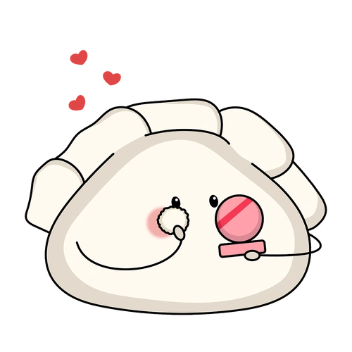 原创拟人饺子设计x10|平面|图案|肥兔兔stephanie - 原创作品 - 站酷