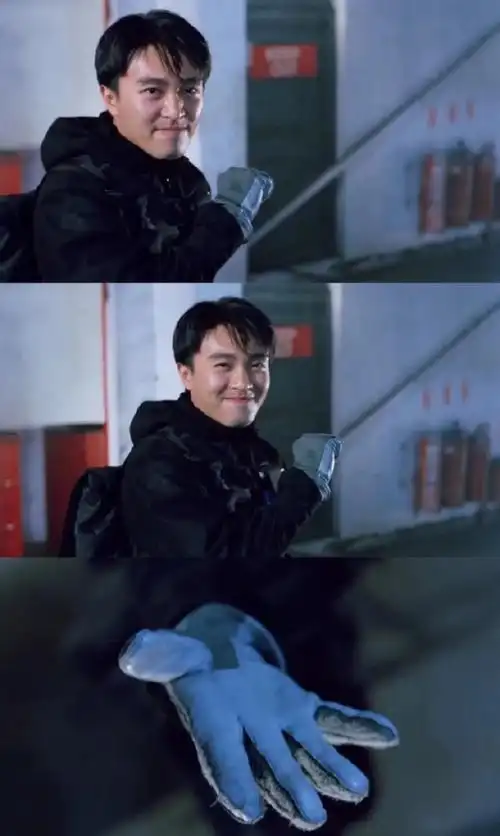 林允晒周星驰年轻时旧照