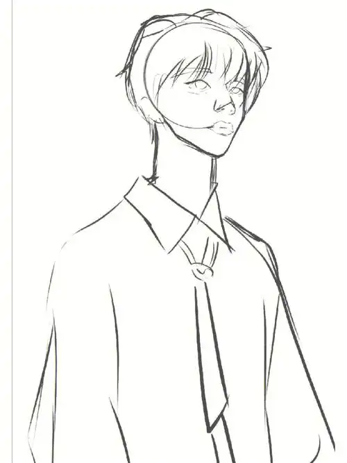 新画风练习马嘉祺