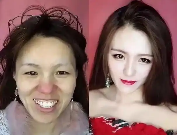"长期化妆"和"长期素颜",哪一个皮肤更好?几组对比图告诉你