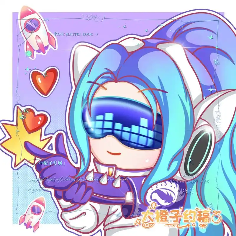 和平精英情侣头像|q版|火箭少女 我看看谁还没有男朋友