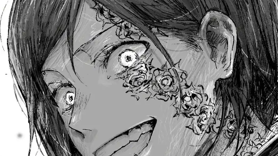 咒术回战|带感黑白漫画风|插画