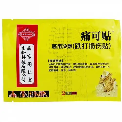 世纪同仁痛可贴跌打损伤型9cm12cm2贴3袋