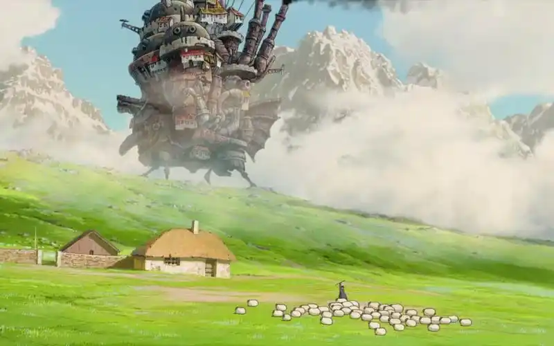 宫崎骏 哈尔的移动城堡 .