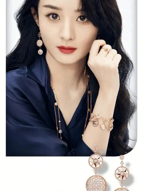 赵丽颖20210812 赵丽颖dior礼赞七夕@dior迪奥rose des vents系列