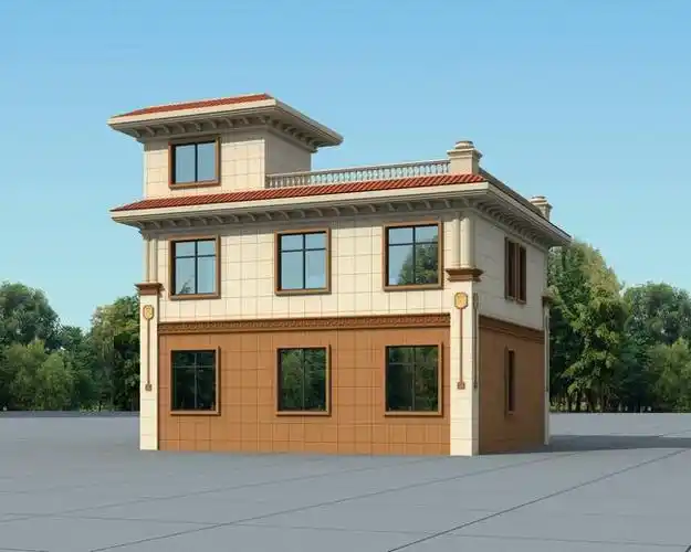 十款经典农村平房设计(二层楼农村自建房设计图)