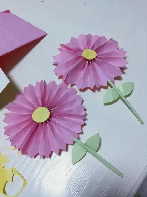 漂亮的纸花折纸大全简单又好看的小花折纸儿童最简单的小花