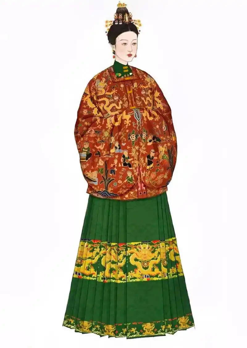 匠人馆 | 中国古代汉民族女子服饰欣赏.轻撩面纱,微露粉脸儿 - 抖音