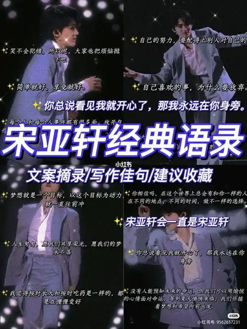 宋亚轩经典语录