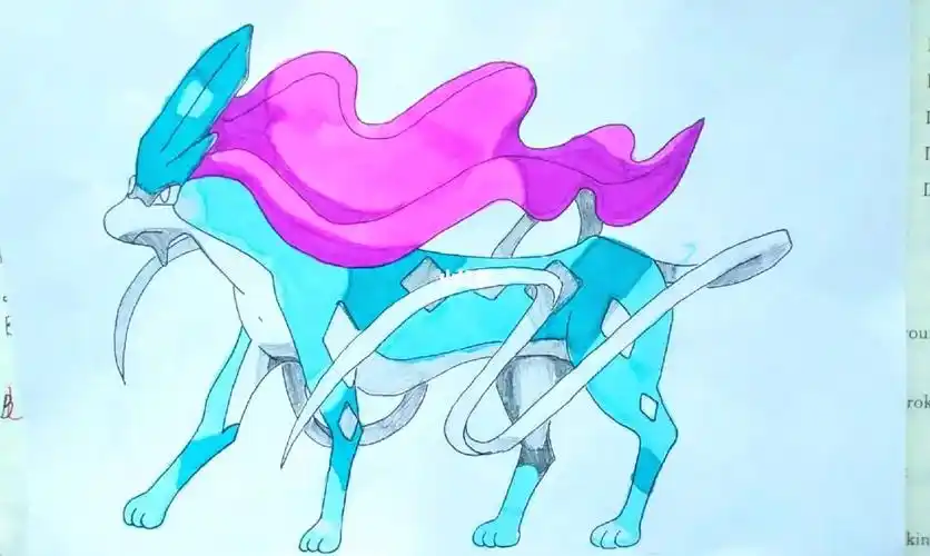 宝可梦绘画水君