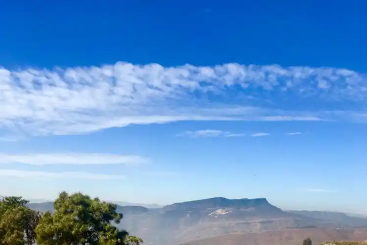 1月1日,西区天空的云朵.