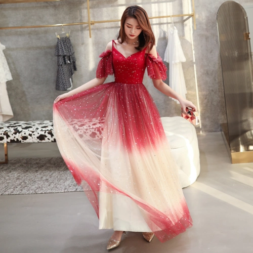 12星座专属星空渐变裙白羊座强势渐变裙双子座聪明橙色系