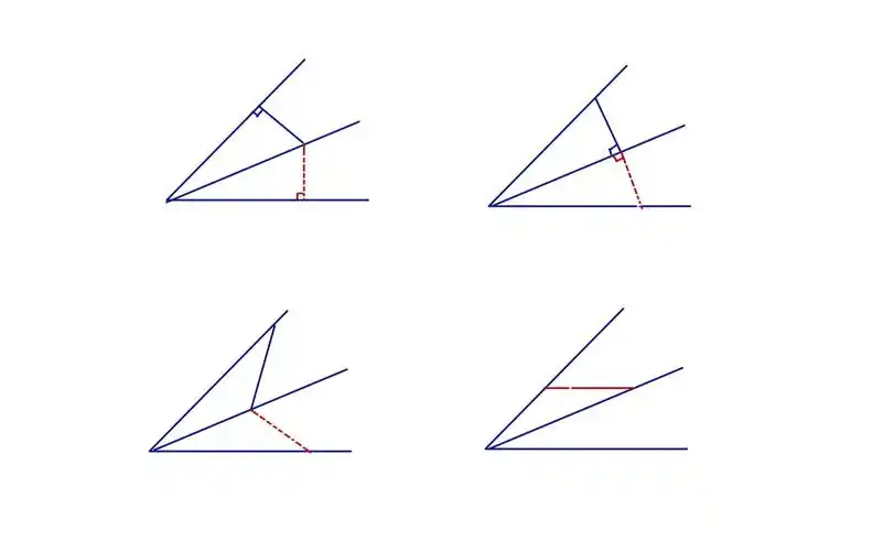 角平分线辅助线画法_哔哩哔哩 (゜-゜)つロ 干杯~-bilibili