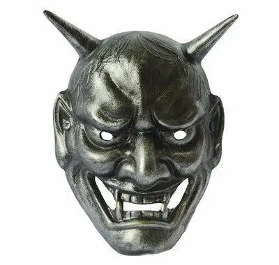 日本罗刹面具简笔画