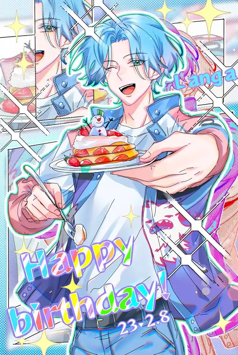 无限滑板 #procreate绘画  兰加生日快乐9899 - 抖音