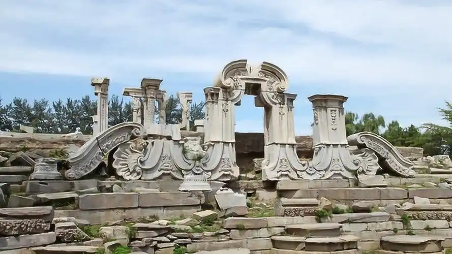 昔日圆明园复原超乎想象的美令人沉醉