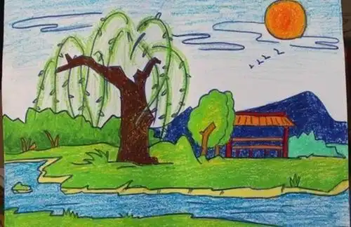 美丽的春天怎么看也看不够.